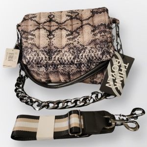 Think Royln Quilted Puffer Python
